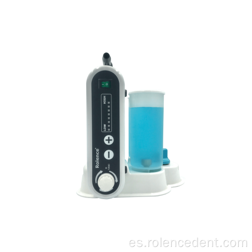 Escalador de magneto dental con botella de agua dual